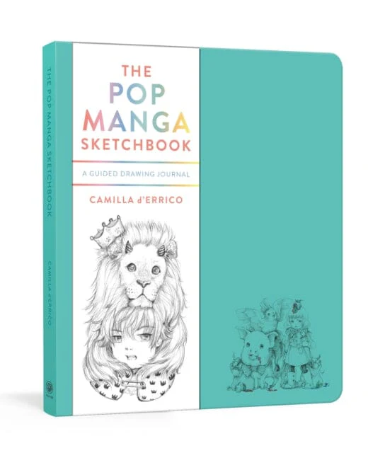 The Pop Manga Sketchbook : A Guided Drawing Journal by Camilla D'Errico